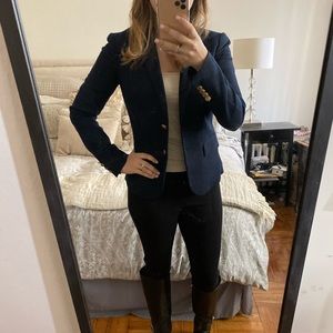 J Crew Navy Blue Blazer